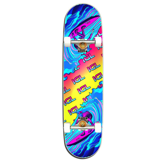 Tabla de skate igl completa con colores brillantes