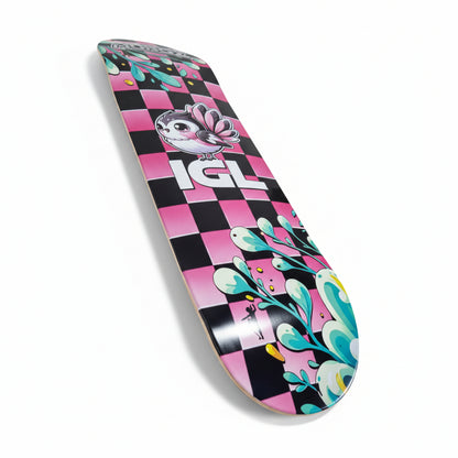 Tabla de skate pro con diseño de 3 colores